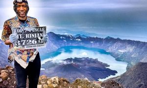Rute menuju gunung rinjani dan keindahannya sumber ig @_tiangurning