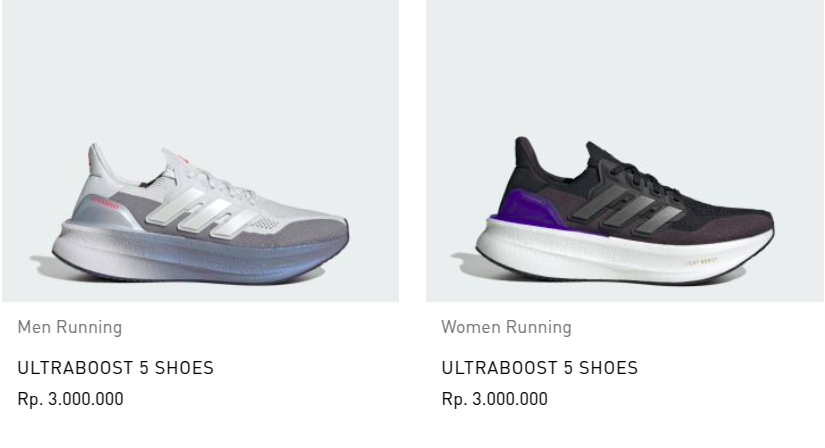 Adidas Ultra Boost. Sumber: nike.com