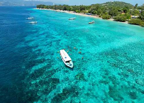 paket tour gili trawangan 1 hari aktivitas snorkeling