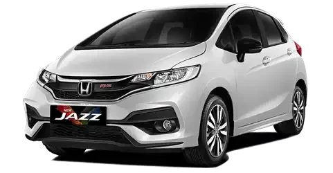 mobil lepas kunci honda honda jazz warna putih